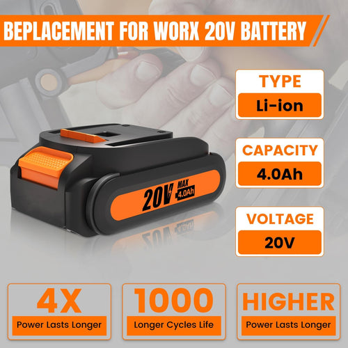 20V 4.0Ah Battery H356