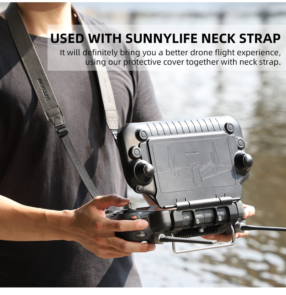 Remote Controller LCD Screen Protect Cover & Sun Hood R90776