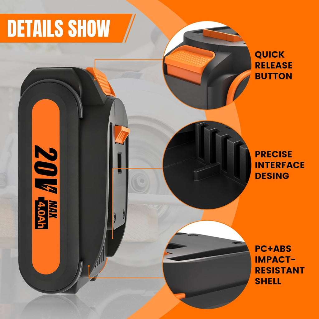 20V 4.0Ah Battery H356
