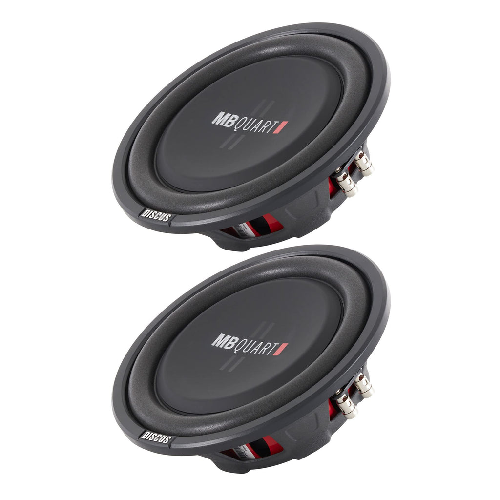 10 Inch 400W 4 Ohm DVC Car Subwoofer, 2 Pack I5987