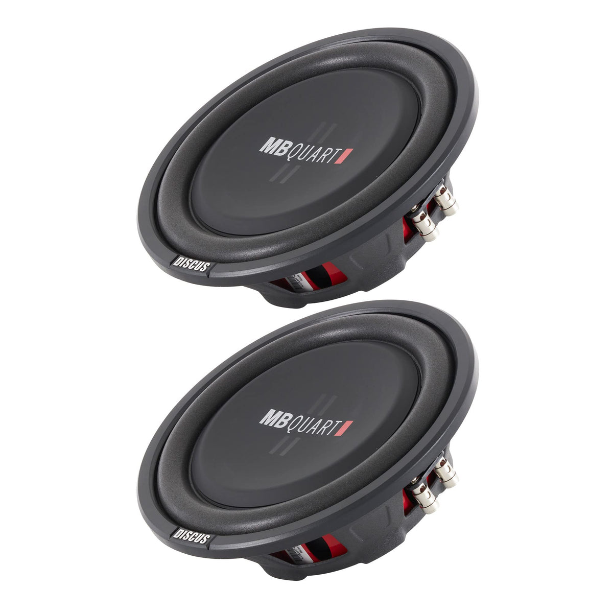 10 Inch 400W 4 Ohm DVC Car Subwoofer, 2 Pack I5987