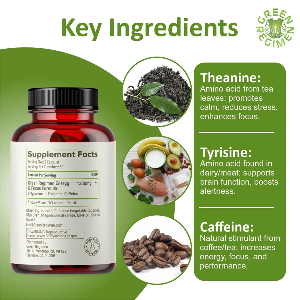 Vegan Non-GMO Energy & Focus Capsules N271