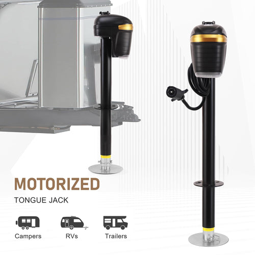 12V Electric A-Frame Trailer Tongue Jack 5000lb T403623