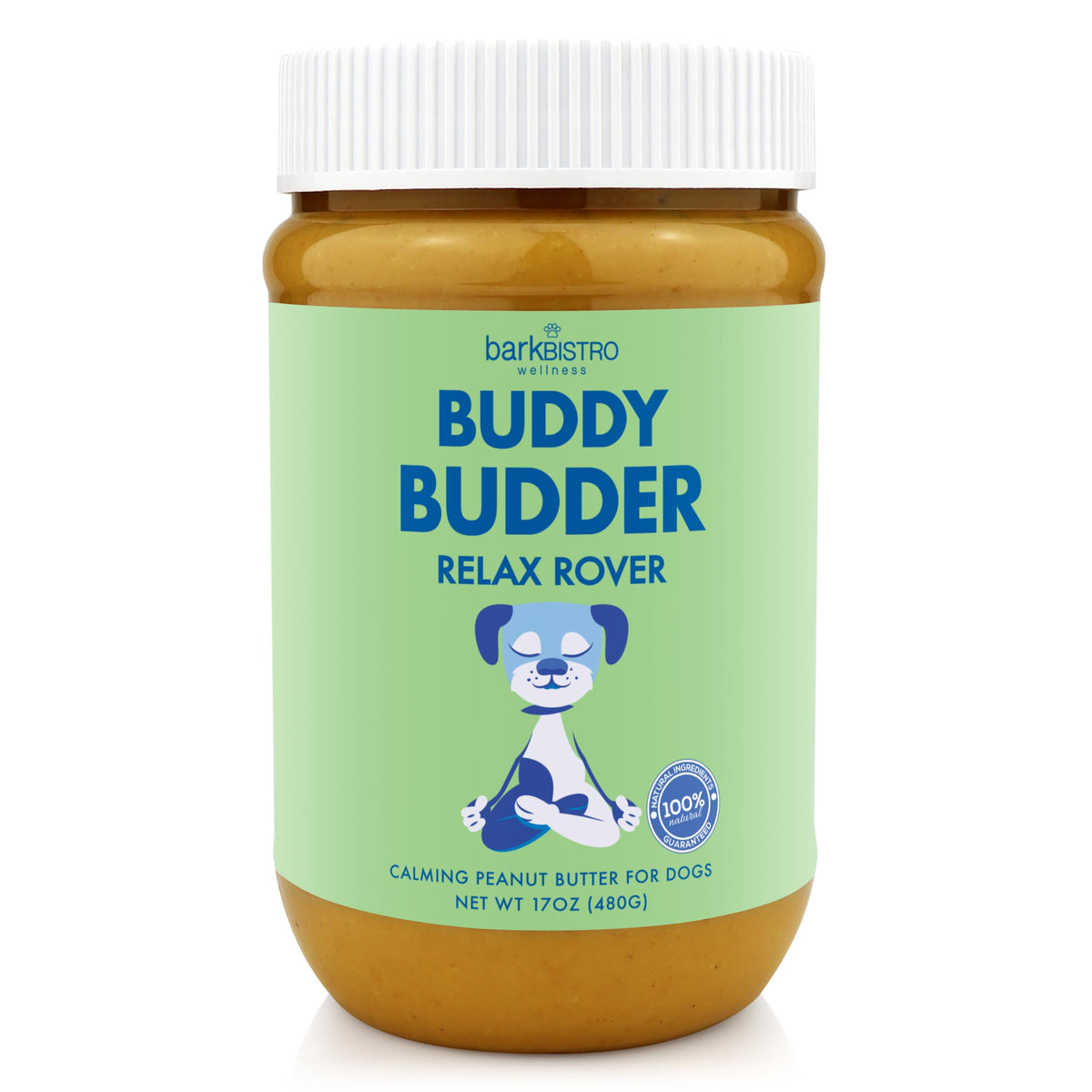 100% Natural Dog Peanut Butter Supplement 17oz W8149
