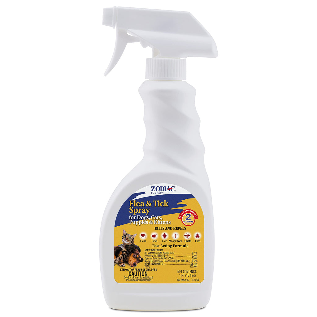 Flea & Tick Spray 16 fluid ounces G92004