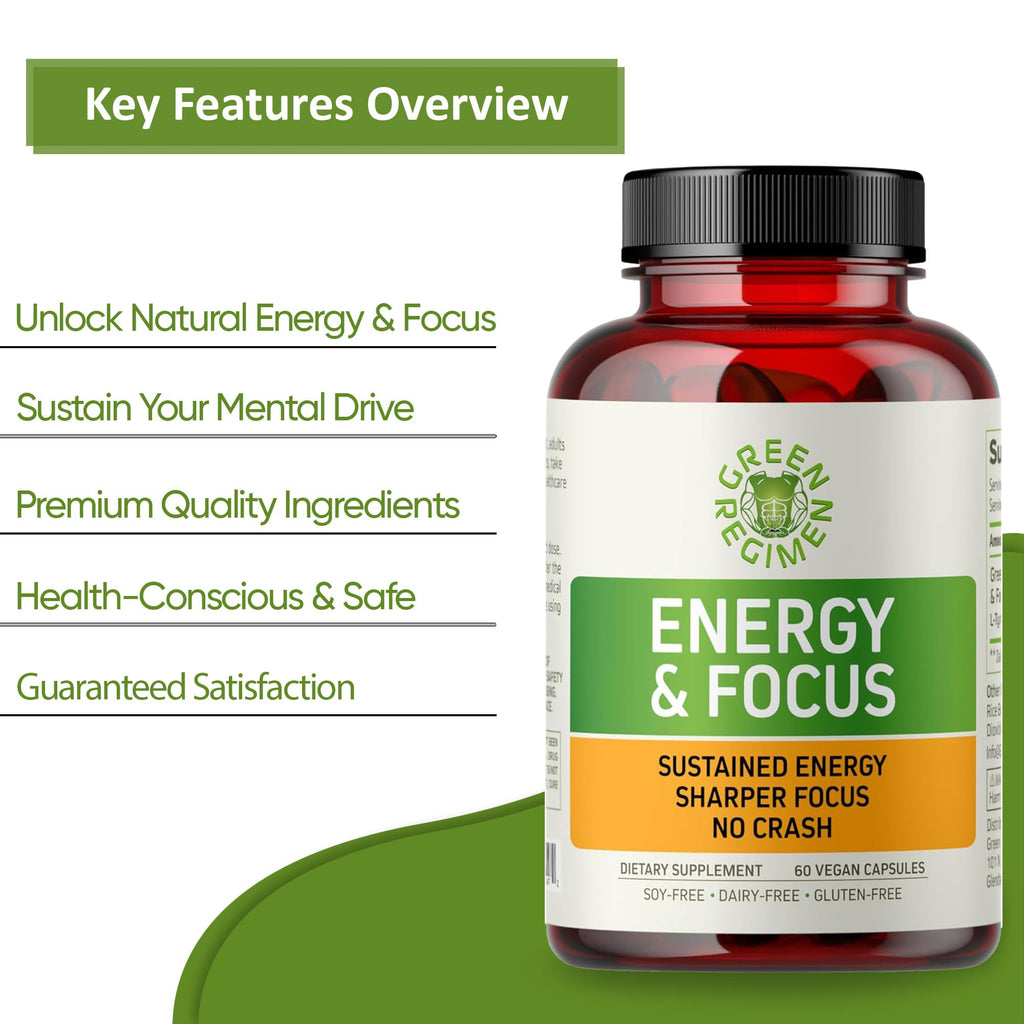 Vegan Non-GMO Energy & Focus Capsules N271