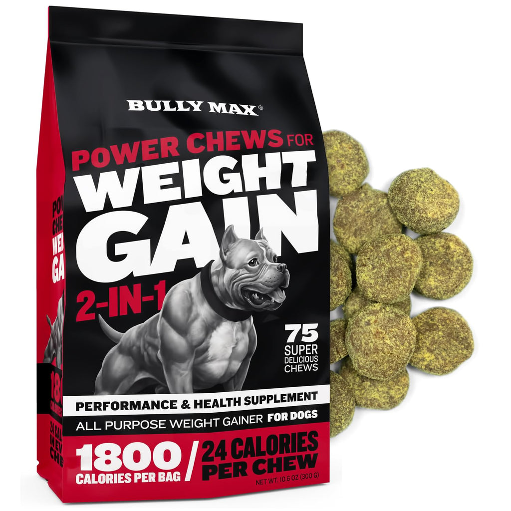 High-Calorie Liquid Weight Gainer & Soft Chews for Dogs Q48072