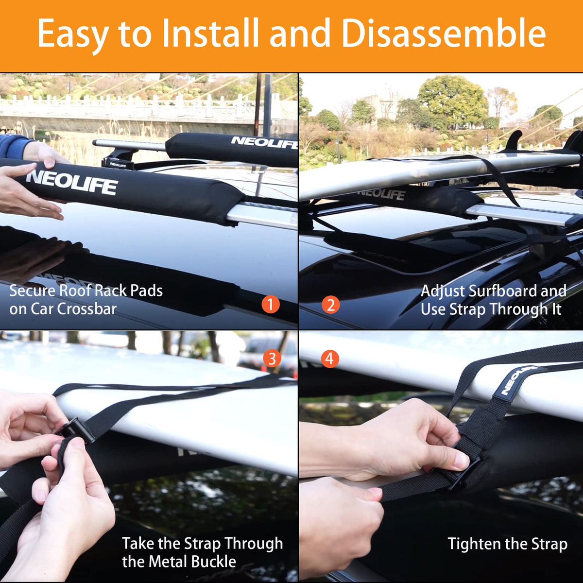 Soft Roof Rack Pads V199357