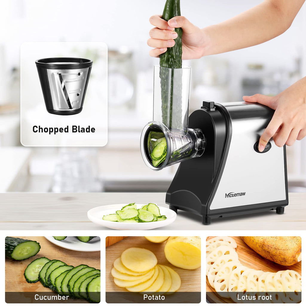 Electric Vegetable Cutter 500 W with 5 Cutting Drums K2238