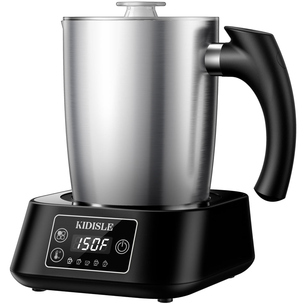 5-in-1 Milk Frother and Steamer 17oz Stainless Steel I37230