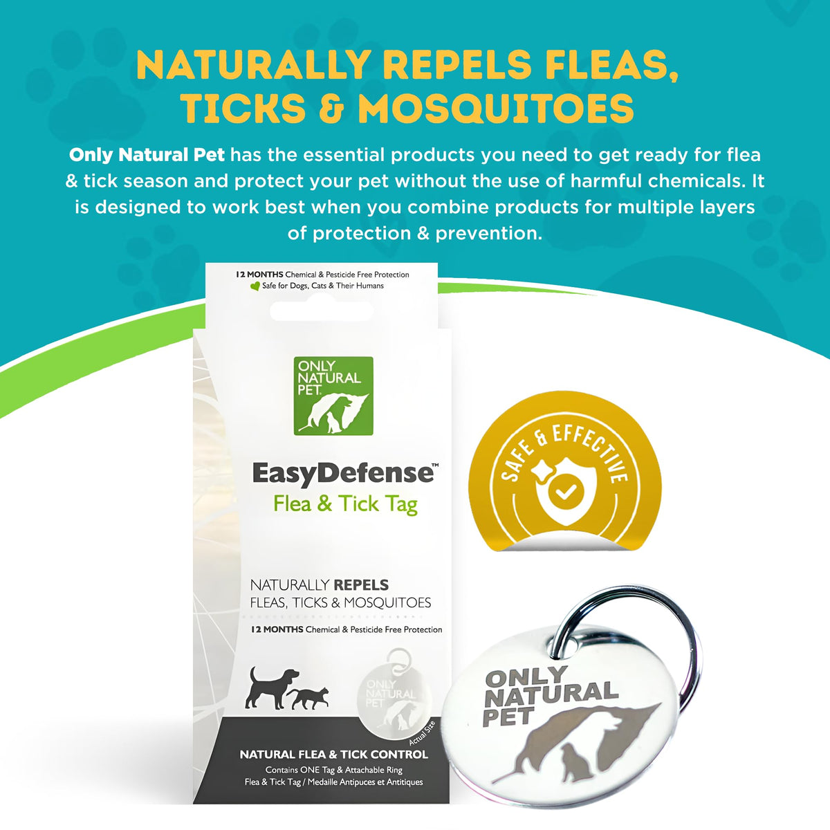 Natural Pet EasyDefense Tag X645992