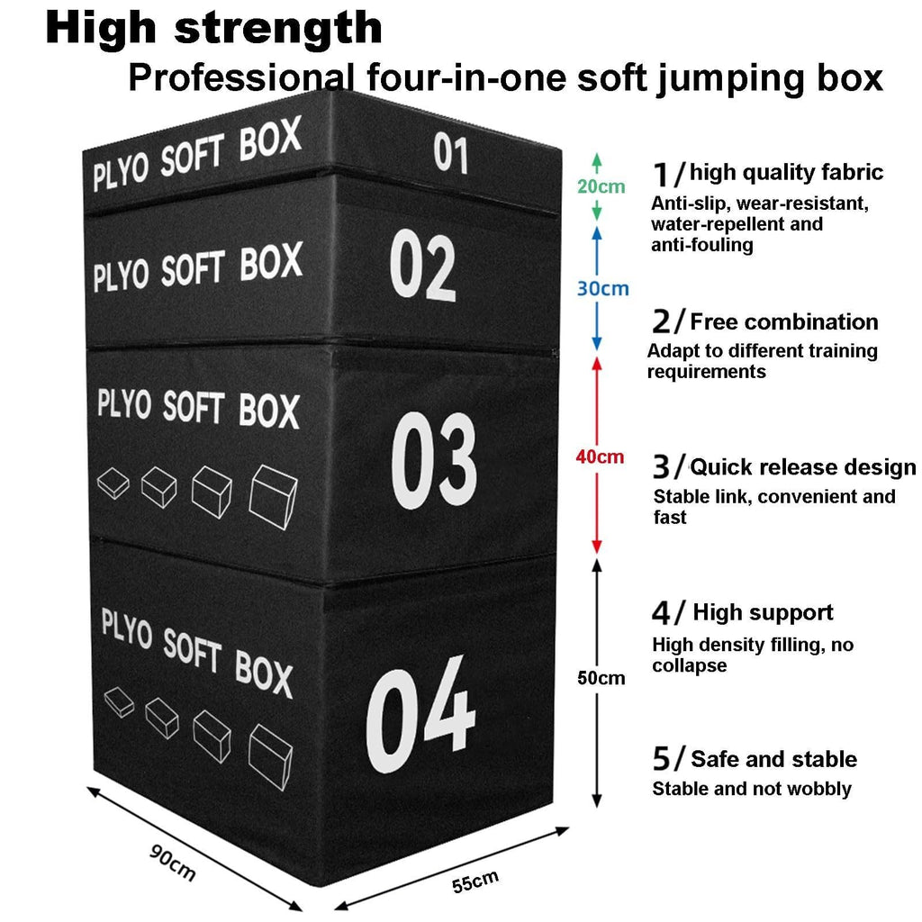 4-in-1 Foam Plyo Box B44278