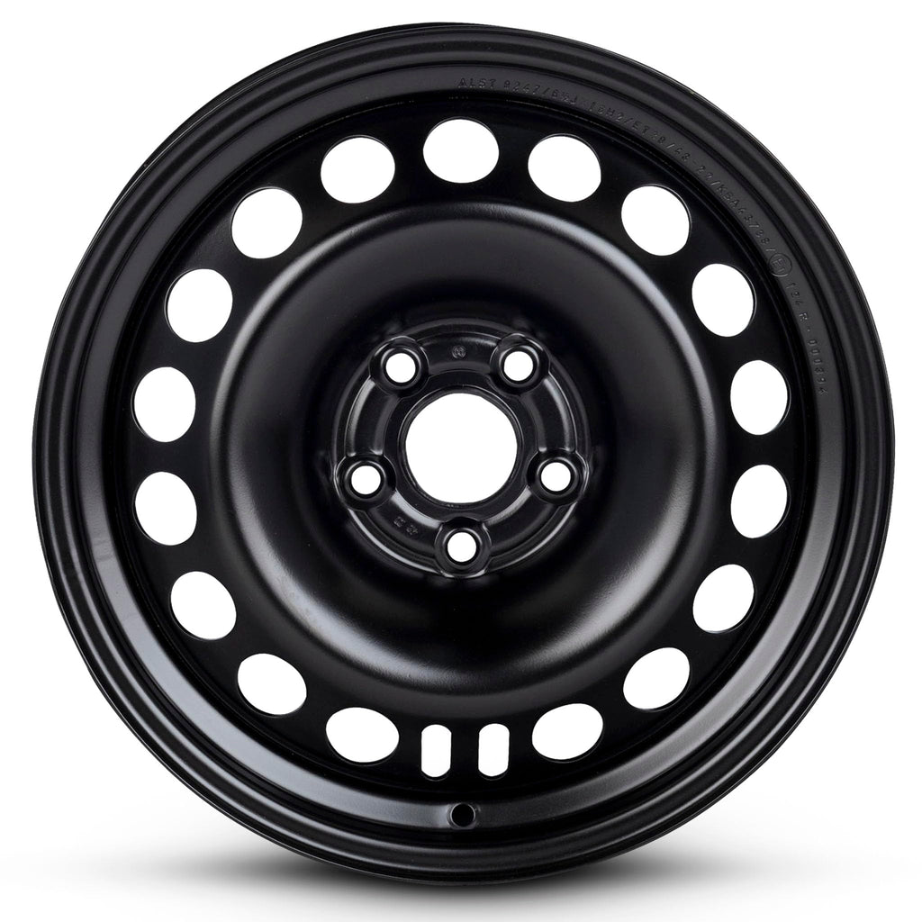 16 Inch Black Painted Steel Rim K93246