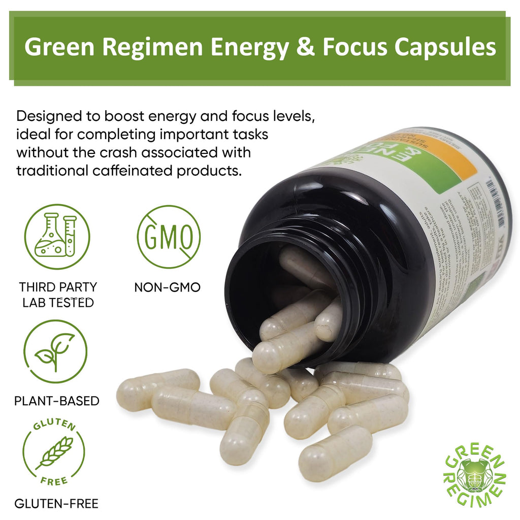 Vegan Non-GMO Energy & Focus Capsules N271
