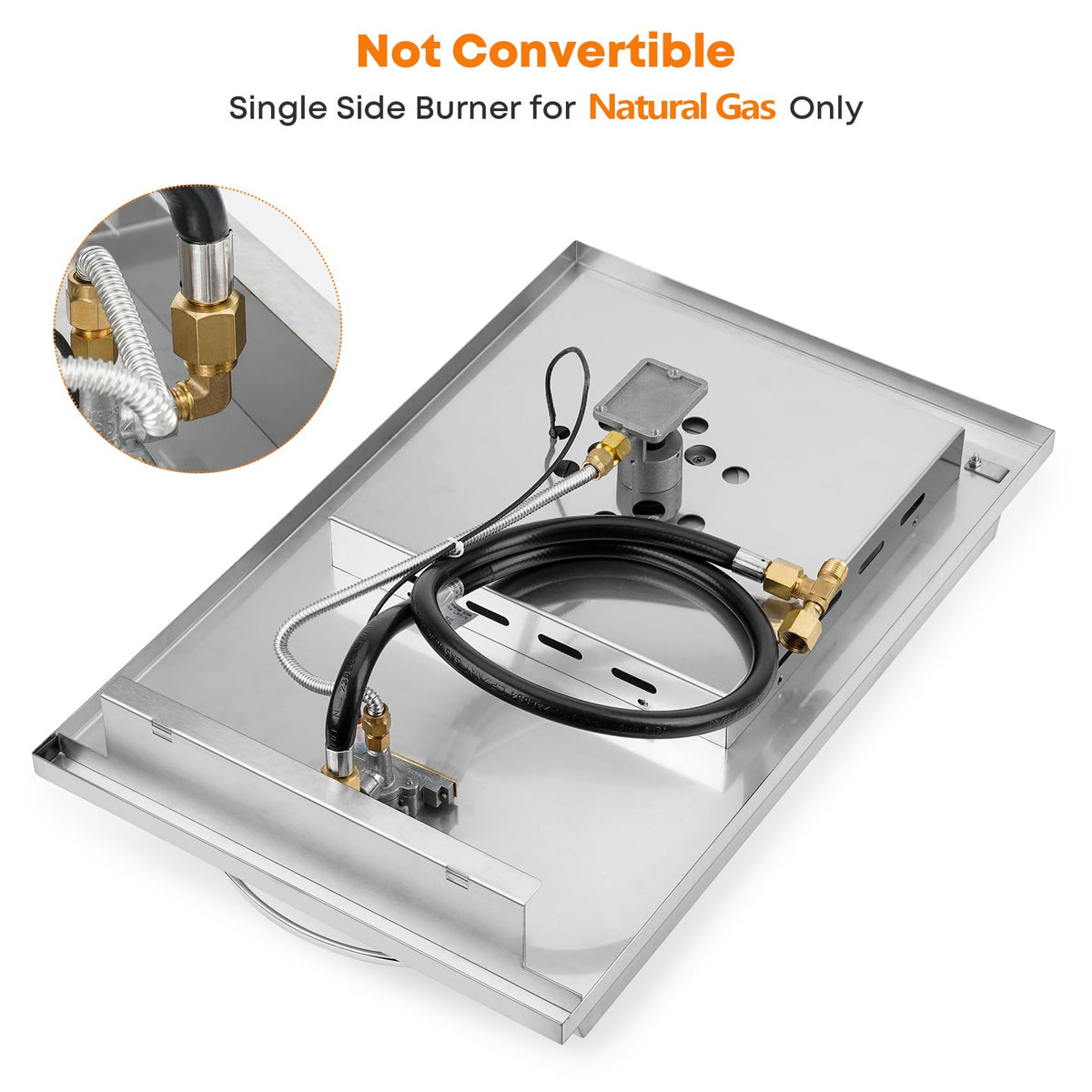 Built-In Single Side Burner T6793