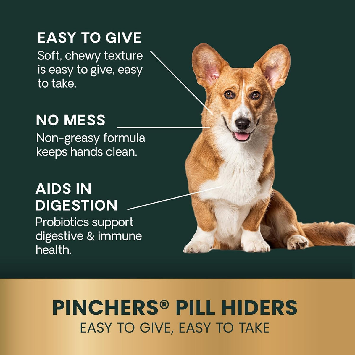 Peanut Butter Dog Pill Hiders 45 Count S4846