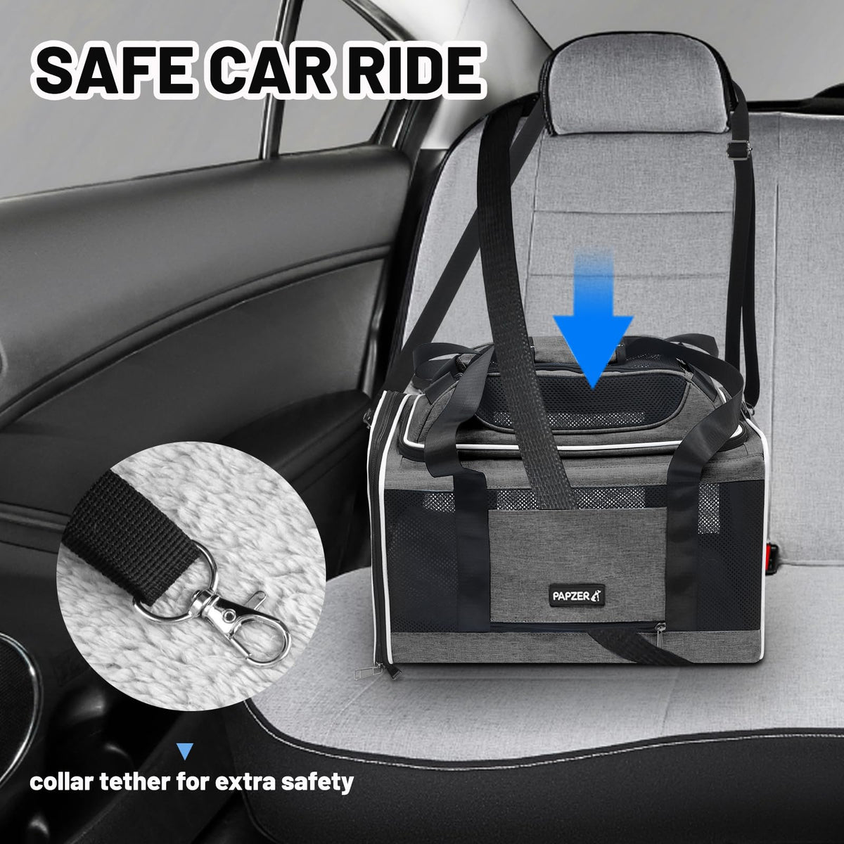 Top-Expandable Cat Carrier 18x11x11 S181