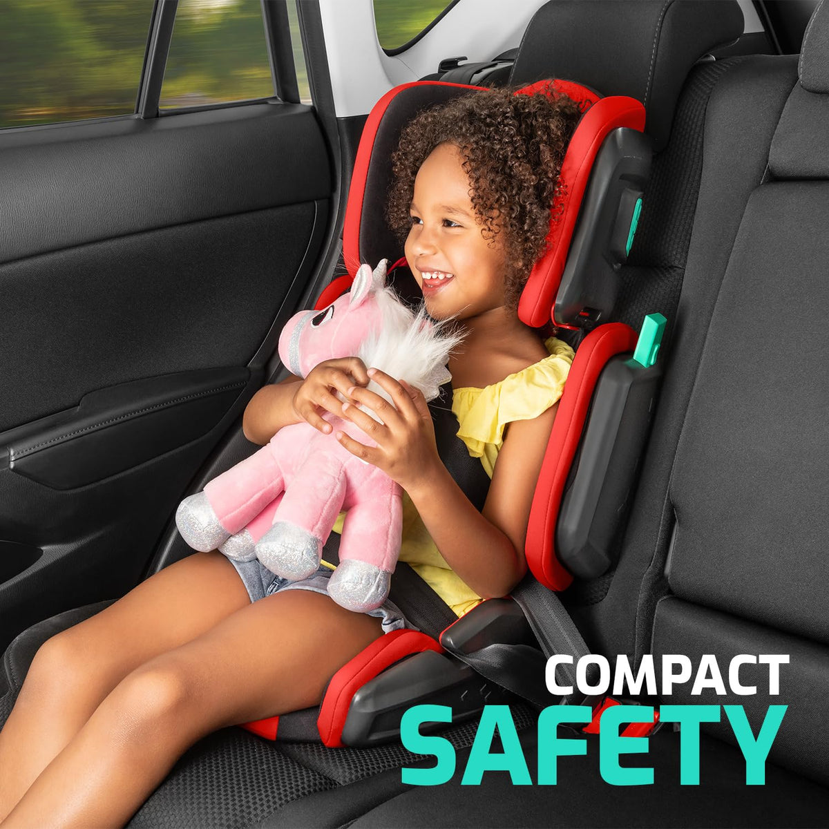 Adjustable Kids High Back Booster Car Seat P554
