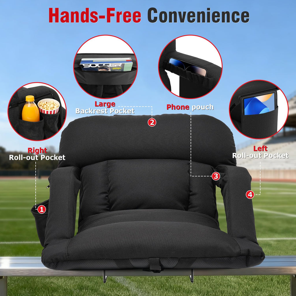 Stadium Seats with Back Support 2 Pack I293439