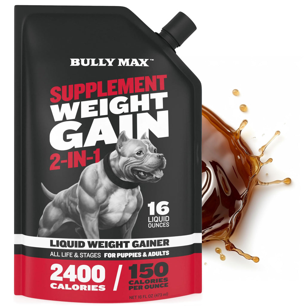 High-Calorie Liquid Weight Gainer & Soft Chews for Dogs Q48072