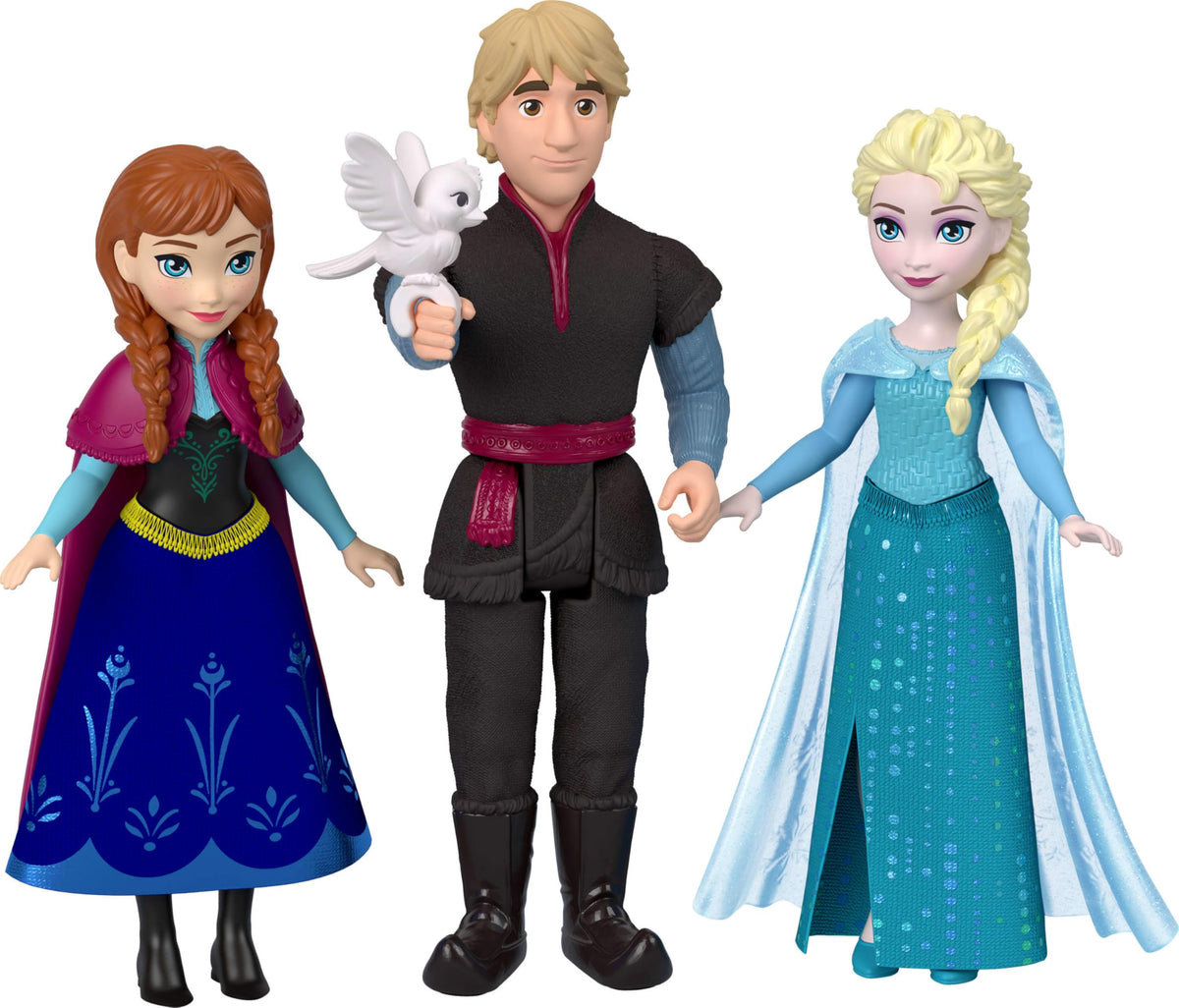 Set of 4 Small Dolls E98726