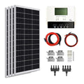 400W 12V Mono Rigid Solar Panel Kit with 30A PWM Charge Controller Y972