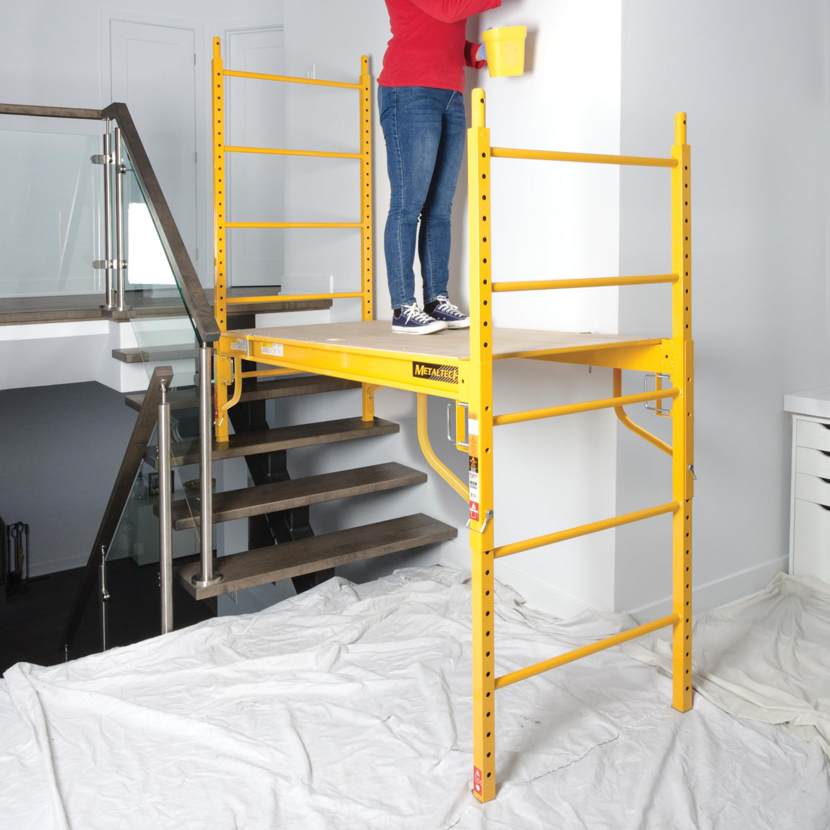6' Baker-Style Steel Scaffold E557617