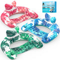 Inflatable Pool Float Chairs with Cupholders & Handles, 3 Pack P34565