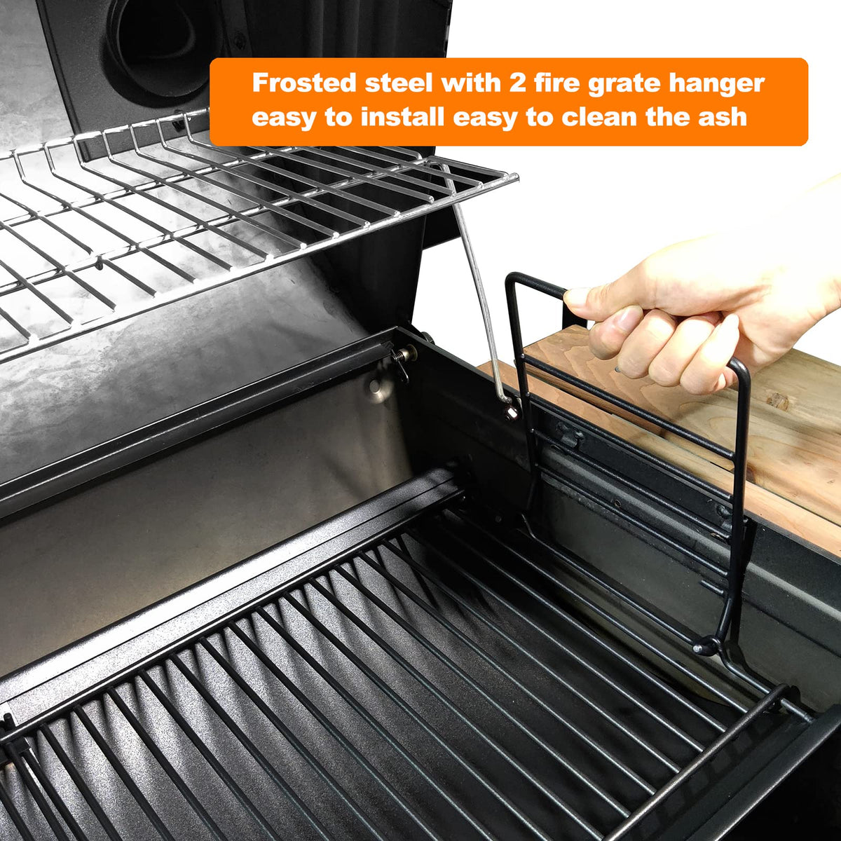 Adjustable Stainless Steel Ash Pan T2418
