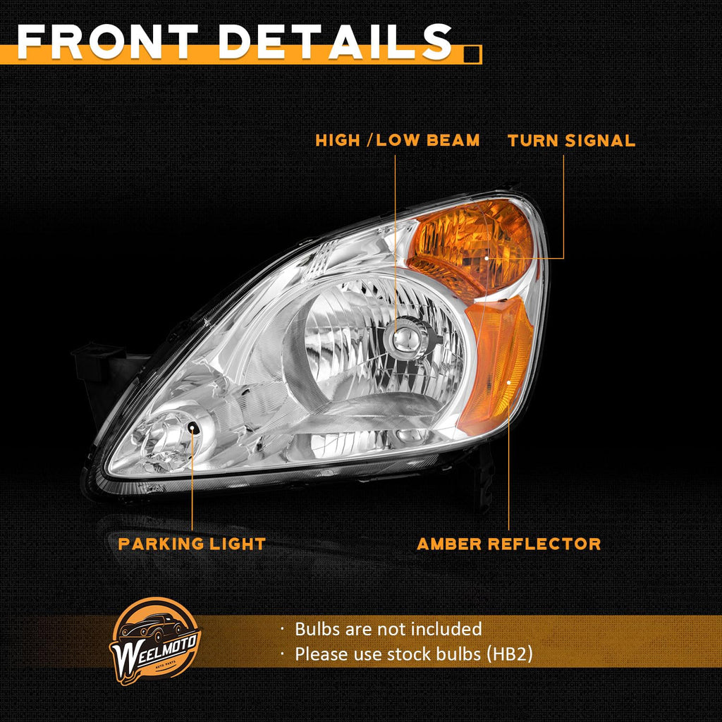 Halogen Headlights Assembly W406287