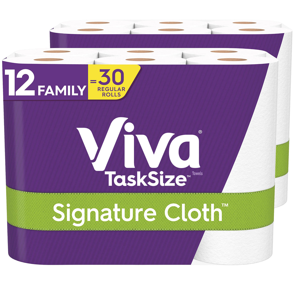 Cloth Paper Towels 12 Family Rolls B27146