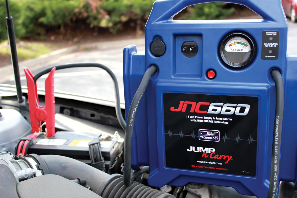 1700 Peak Amp 12 Volt Jump Starter and 20 Amp Smart Battery Charger Z591239