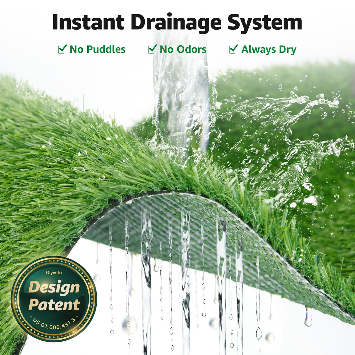 Artificial Grass Pee Pads for Dogs O450