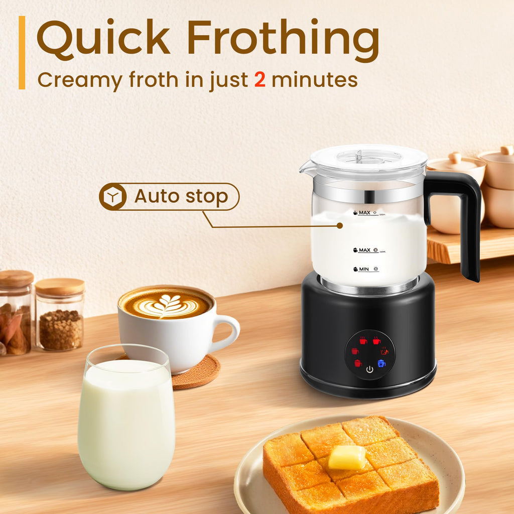 6 in 1 Electric Milk Frother and Steamer O599