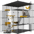 Large Cat Cage Detachable Metal Wire Playpen N162002