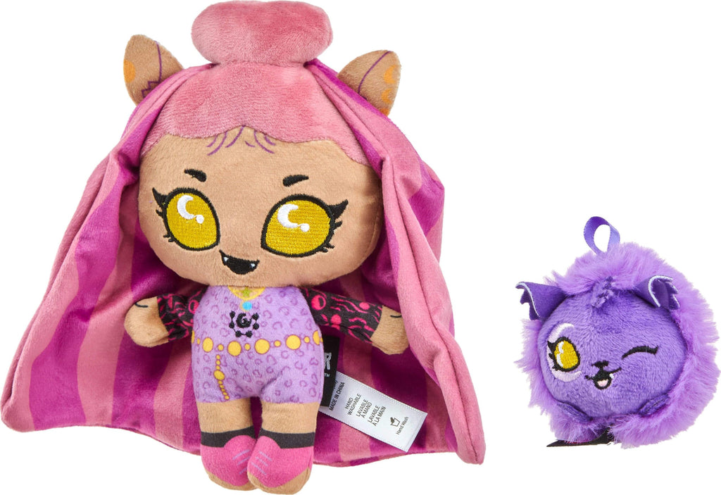 Plush Doll Set with Pet Dog and Backpack Y3195