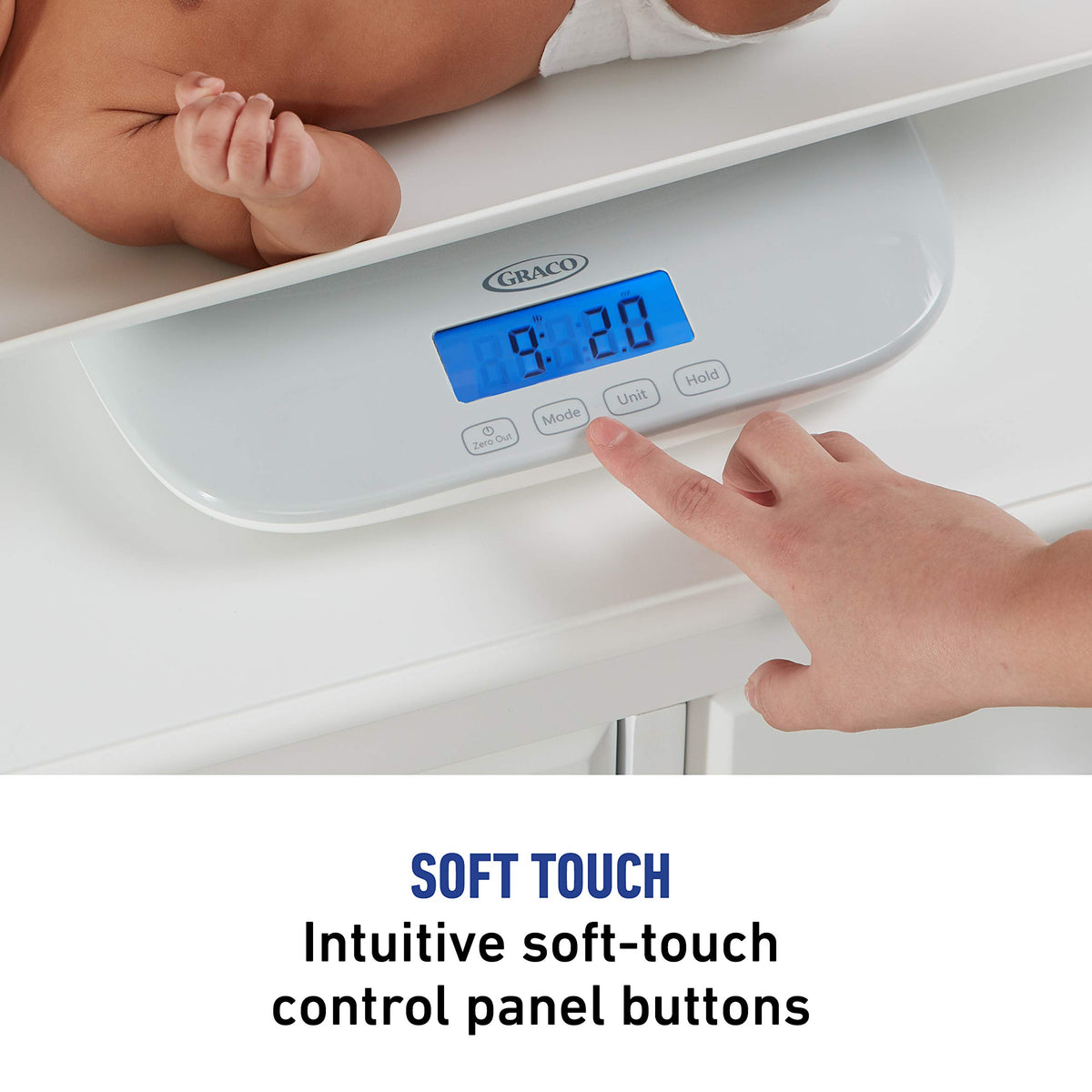 Digital LCD Multifunction Baby Weight Scale, 220 Lb Capacity O879