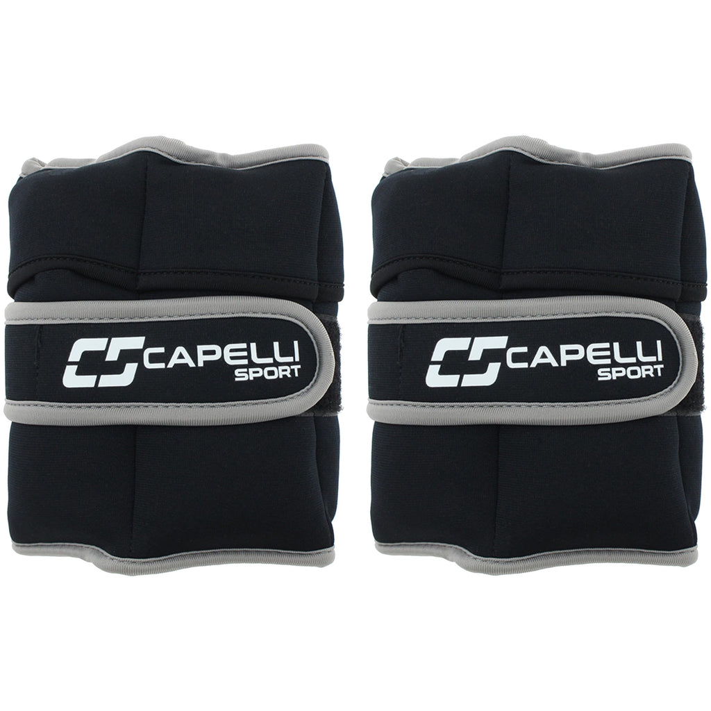 Black 10 lbs Set of 2 Ankle and Wrist Weights F365
