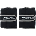 Black 10 lbs Set of 2 Ankle and Wrist Weights F365