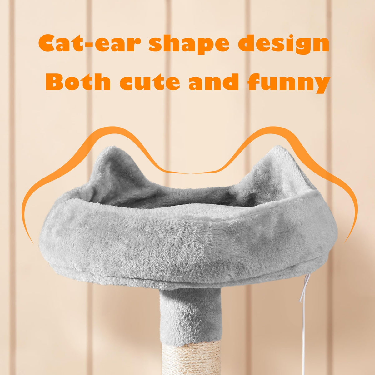 Tall Cat Tree with Condo Scratching Post R54250