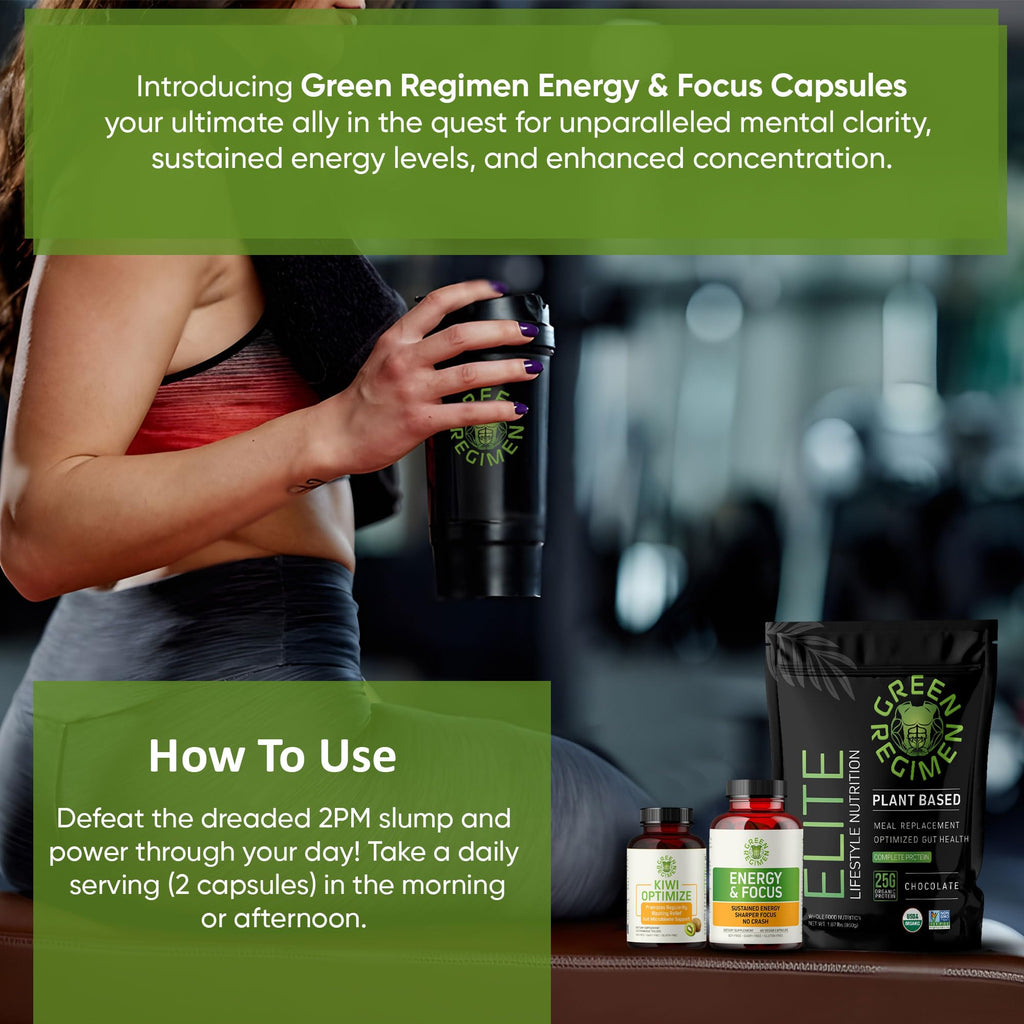 Vegan Non-GMO Energy & Focus Capsules N271