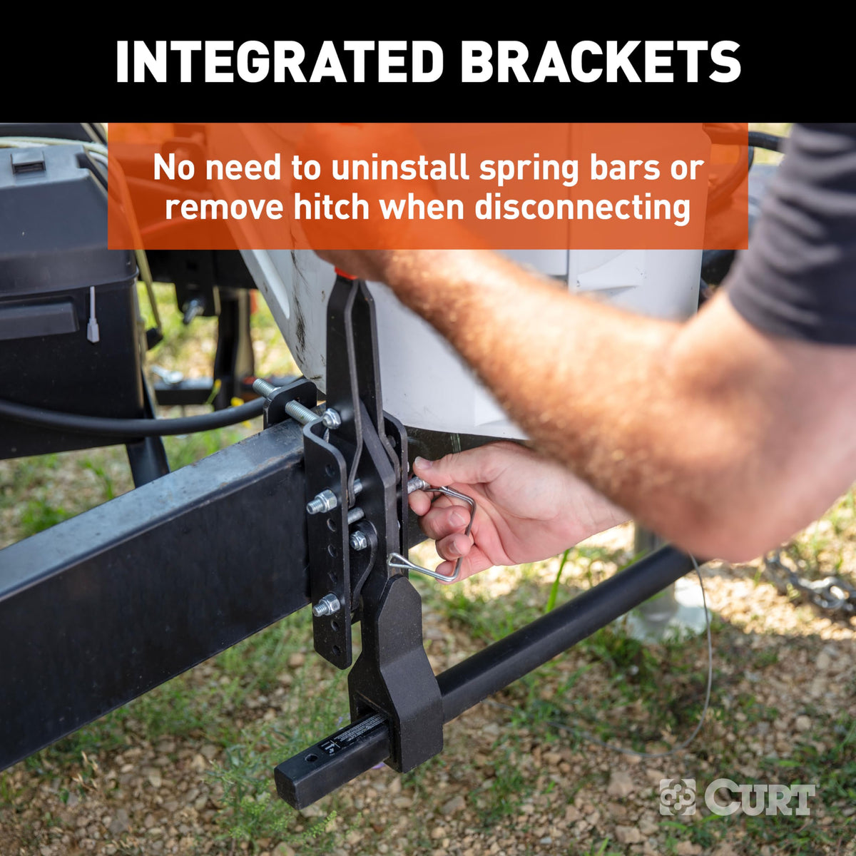 10,000 lb Trailer-Mounted Weight Distribution Hitch Q939099