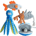 4 Packs Crinkle Squeaky Dog Toys H6262