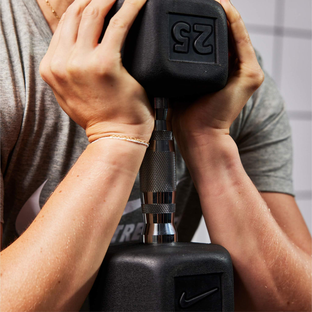 Rubber Hex Dumbbell Pair X591132