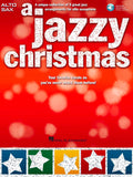 Alto Sax Christmas Jazz Sheet Music Book with Online Audio C490346