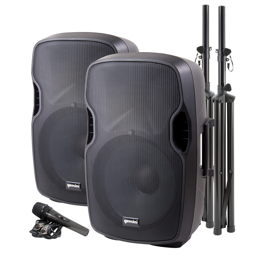 Portable Bluetooth PA Speaker System, 2000W, Black J7900