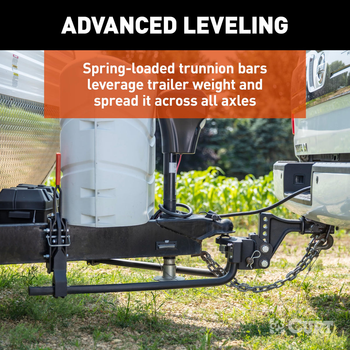 10,000 lb Trailer-Mounted Weight Distribution Hitch Q939099