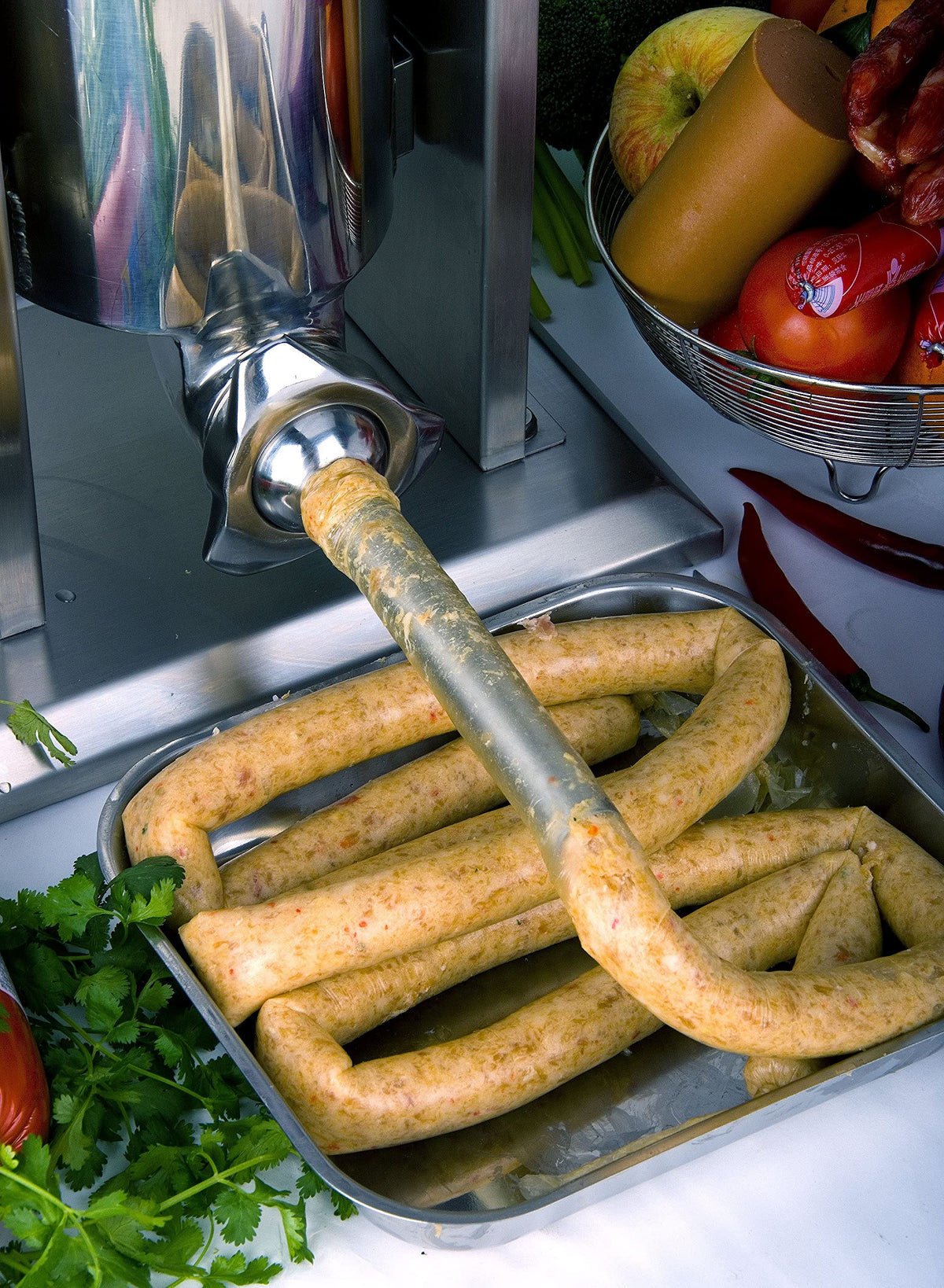 Stainless Steel Vertical Sausage Stuffer C7933